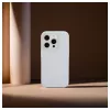 Evelatus Apple iPhone 15 Pro Max Funda de silicona Premium MagSafe Soft Touch New Function gris azulado