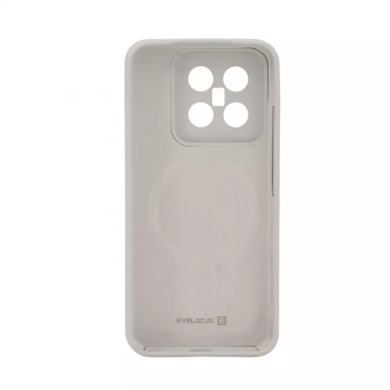 Evelatus Xiaomi 14 Pro Funda de silicona Premium Soft Touch gris