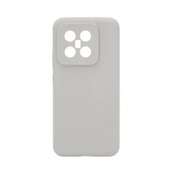 Evelatus Xiaomi 14 Pro Funda de silicona Premium Soft Touch gris