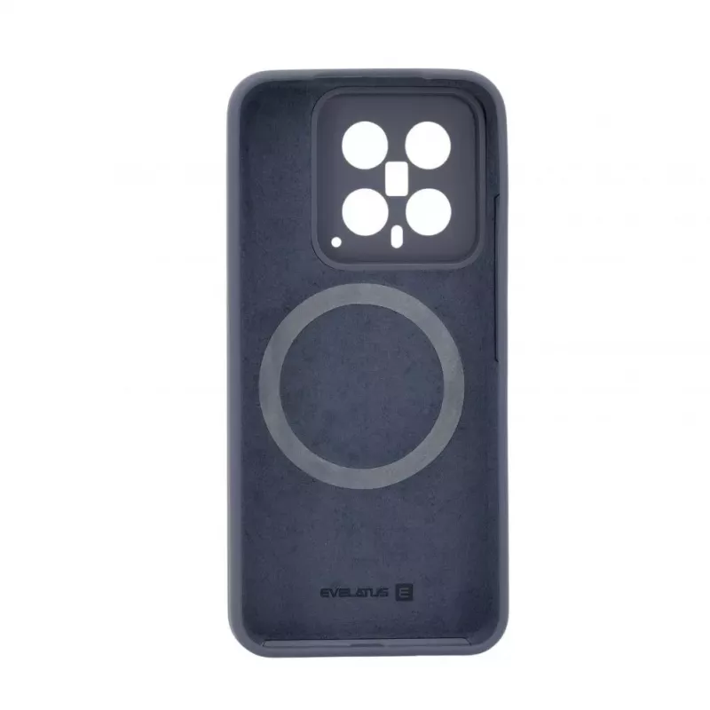 Evelatus Xiaomi 14 Funda de silicona Premium Soft Touch azul medianoche