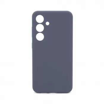 Evelatus Samsung Galaxy S24 Funda de silicona Premium MagSafe Soft Touch azul medianoche