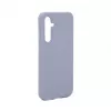 Evelatus Samsung Galaxy S23 FE Funda de silicona Premium Soft Touch gris lavanda
