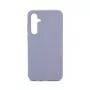Evelatus Samsung Galaxy S23 FE Funda de silicona Premium Soft Touch gris lavanda