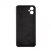Evelatus Samsung Galaxy A05 Funda de silicona Premium Soft Touch negra