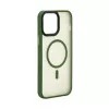 Evelatus Apple iPhone 13 Pro Max Funda híbrida con MagSafe PC+TPU verde