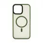 Evelatus Apple iPhone 13 Pro Max Funda híbrida con MagSafe PC+TPU verde