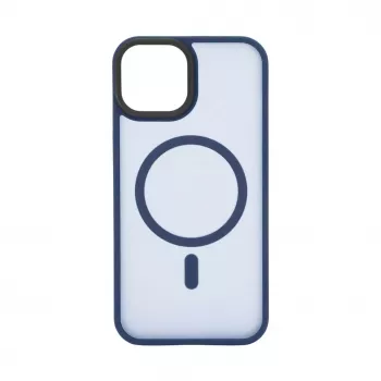 Evelatus Apple iPhone 13 Pro Max Funda híbrida con MagSafe PC+TPU azul