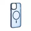 Evelatus Apple iPhone 14 Funda híbrida con MagSafe PC+TPU azul