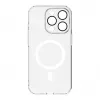 Evelatus Apple iPhone 14 Pro Max Funda transparente con MagSafe y protección de cámara transparente