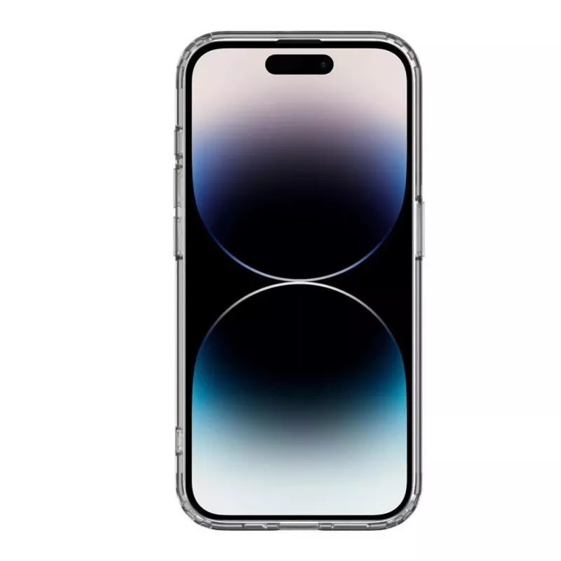 Evelatus Apple iPhone 15 Pro Max Funda de silicona militar antichoque TPU transparente