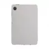 Evelatus Galaxy Tab A9 Funda para tablet con interior de imitación de microfibra plateada