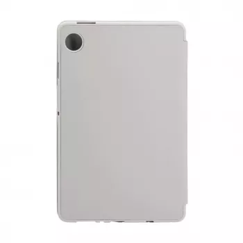 Evelatus Galaxy Tab A9 Funda para tablet con interior de imitación de microfibra plateada