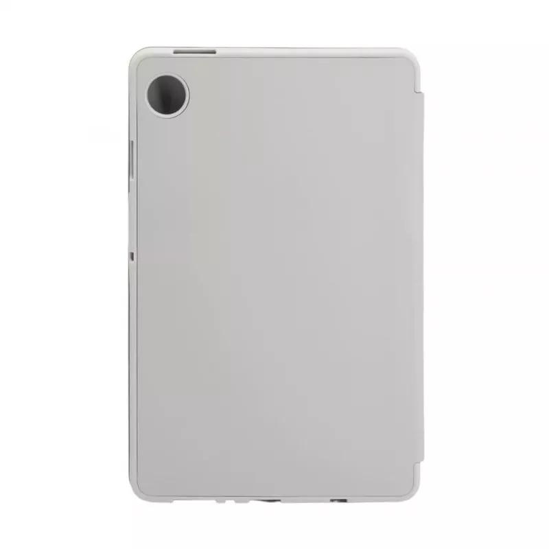 Evelatus Galaxy Tab A9 Funda para tablet con interior de imitación de microfibra plateada