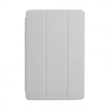 Evelatus Galaxy Tab A9 Funda para tablet con interior de imitación de microfibra plateada