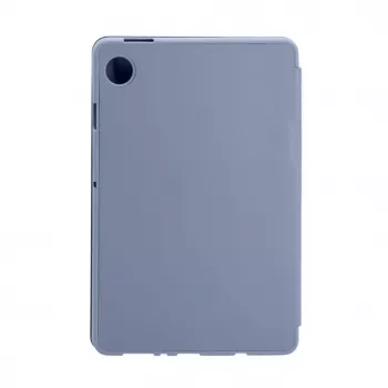 Evelatus Galaxy Tab A9 Funda para tablet con interior de imitación de microfibra gris lavanda