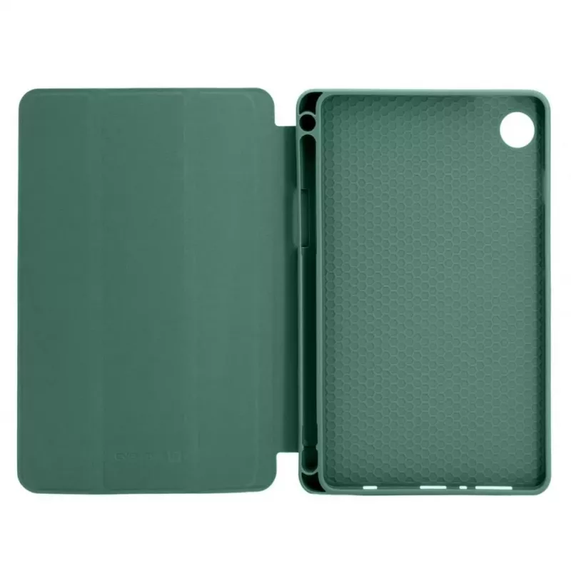 Evelatus Galaxy Tab A9 Funda para tablet con interior de microfibra sintética verde