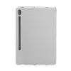 Evelatus Galaxy Tab S9 FE Funda para tablet con interior de microfibra sintética plateada