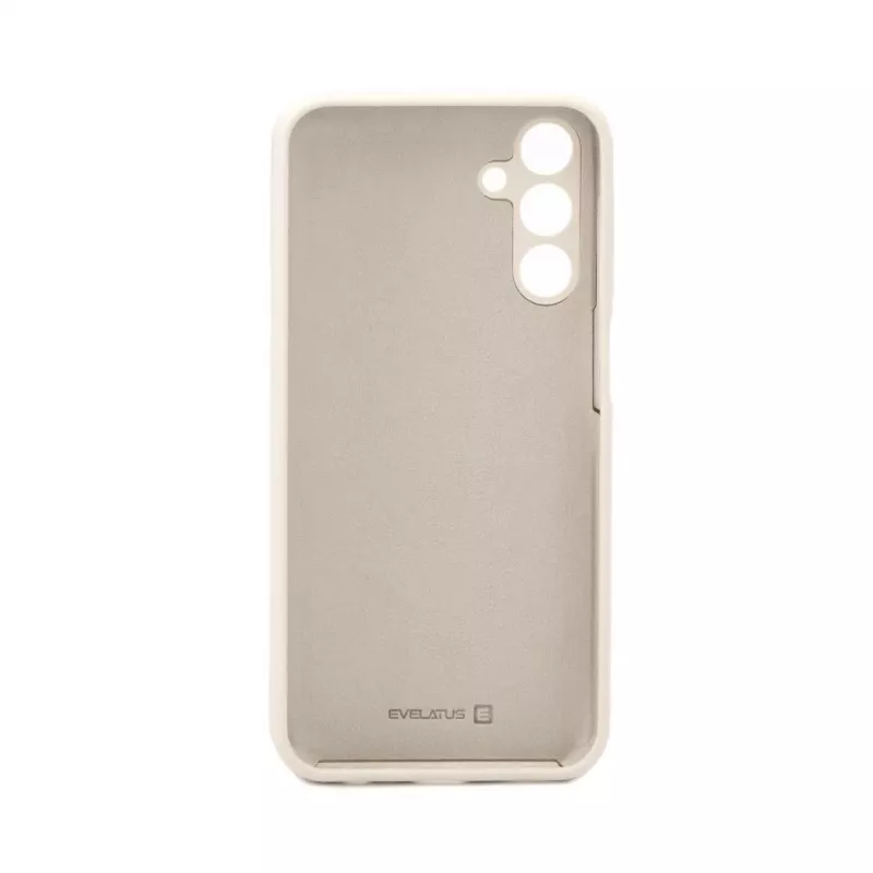 Evelatus Funda de silicona Soft Touch Premium para Samsung Galaxy A15 Antique White