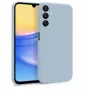 Evelatus Samsung Galaxy A15 Funda de Silicona Soft Touch Premium Grey Blue