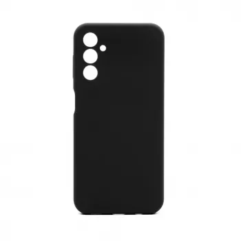 Connect Samsung Galaxy A14 4G / A14 5G Funda de Silicona Soft Touch de Calidad Premium Negro