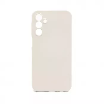 Connect Funda de silicona Soft Touch Premium Quality para Samsung Galaxy A15 Antique White
