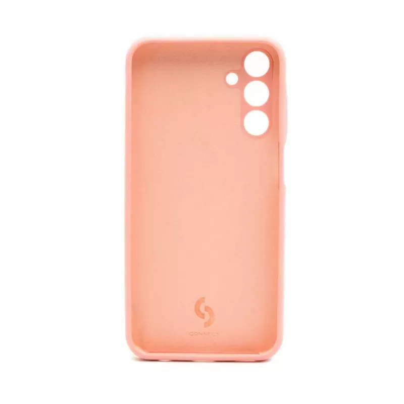 Connect Samsung Galaxy A15 Funda de Silicona Soft Touch de Calidad Premium Rose Pink