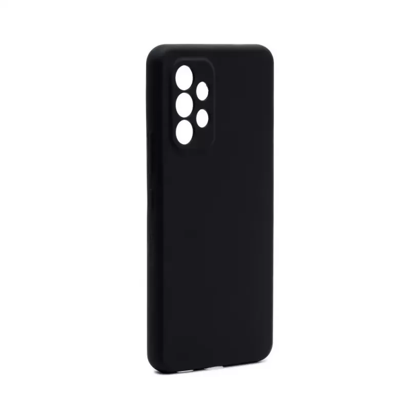 Connect Samsung Galaxy A53 Funda de Silicona Soft Touch de Calidad Premium Negro