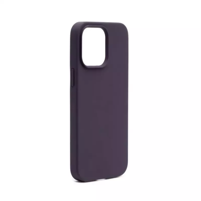 Connect Apple iPhone 14 Pro Max Funda de Silicona Soft Touch MagSafe Premium New Function Lila