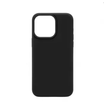 Connect Apple iPhone 13 Pro Funda de Silicona Soft Touch MagSafe Premium New Function Negro