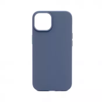 Connect Apple iPhone 14 Funda de Silicona Soft Touch MagSafe Premium Midnight Blue