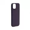 Connect Apple iPhone 14 Funda de Silicona Soft Touch MagSafe Premium New Function Morado