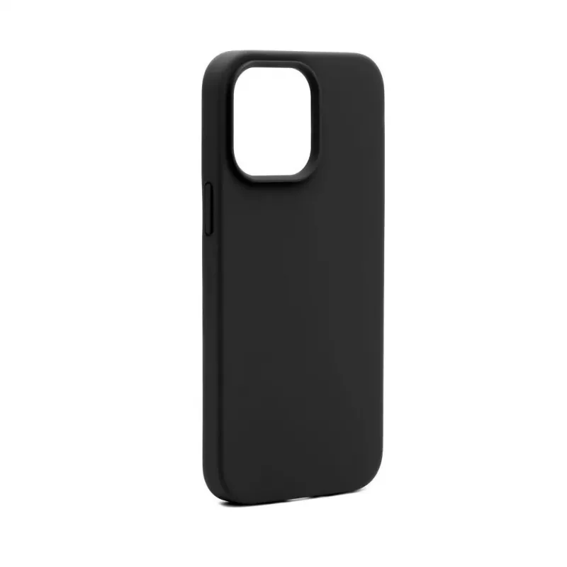 Connect Apple iPhone 14 Pro Funda de Silicona Soft Touch MagSafe Premium New Function Negro