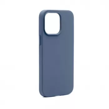 Connect Apple iPhone 14 Pro Max Funda de Silicona Soft Touch MagSafe Premium Midnight Blue