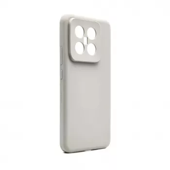 Connect Xiaomi 14 Pro Funda de Silicona Soft Touch Magnética de Calidad Premium Gris