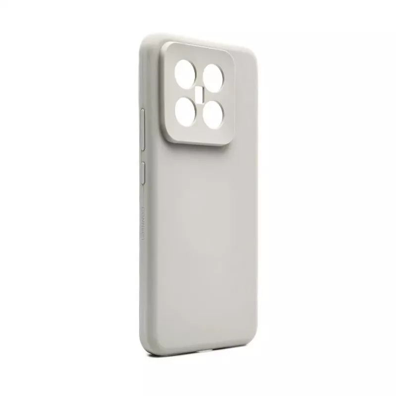 Connect Xiaomi 14 Pro Funda de Silicona Soft Touch Magnética de Calidad Premium Gris