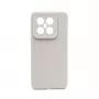 Connect Xiaomi 14 Pro Funda de Silicona Soft Touch Magnética de Calidad Premium Gris
