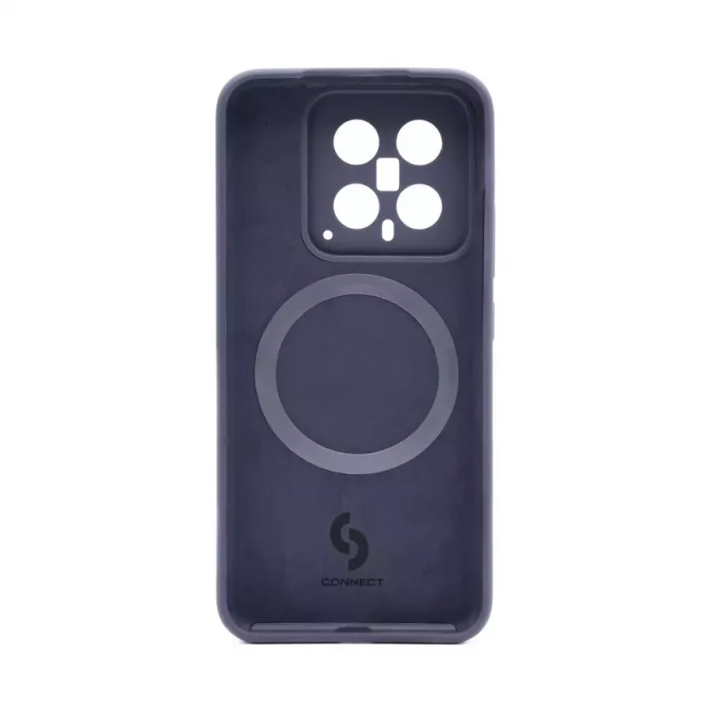 Connect Xiaomi 14 Pro Funda de Silicona Soft Touch Magnética de Calidad Premium Midnight Blue