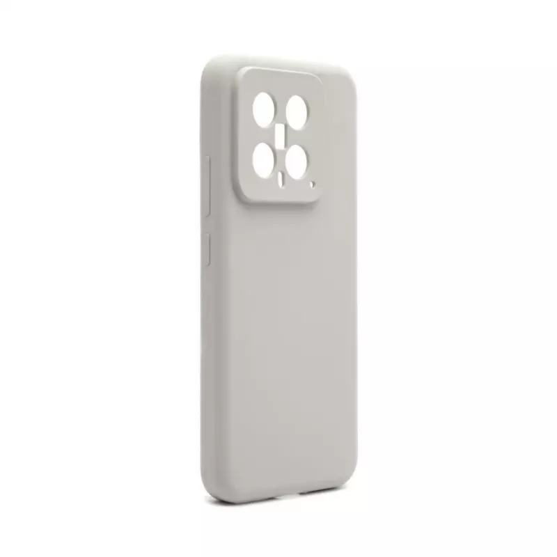 Connect Xiaomi 14 Funda de Silicona Soft Touch Magnética de Calidad Premium Gris