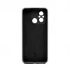 Connect Xiaomi Redmi 12C Funda de Silicona Soft Touch de Calidad Premium Negro