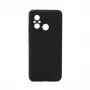 Connect Xiaomi Redmi 12C Funda de Silicona Soft Touch de Calidad Premium Negro