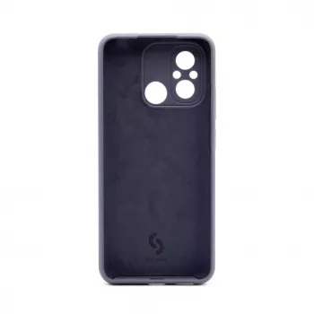 Connect Xiaomi Redmi 12C Funda de Silicona Soft Touch de Calidad Premium Midnight Blue