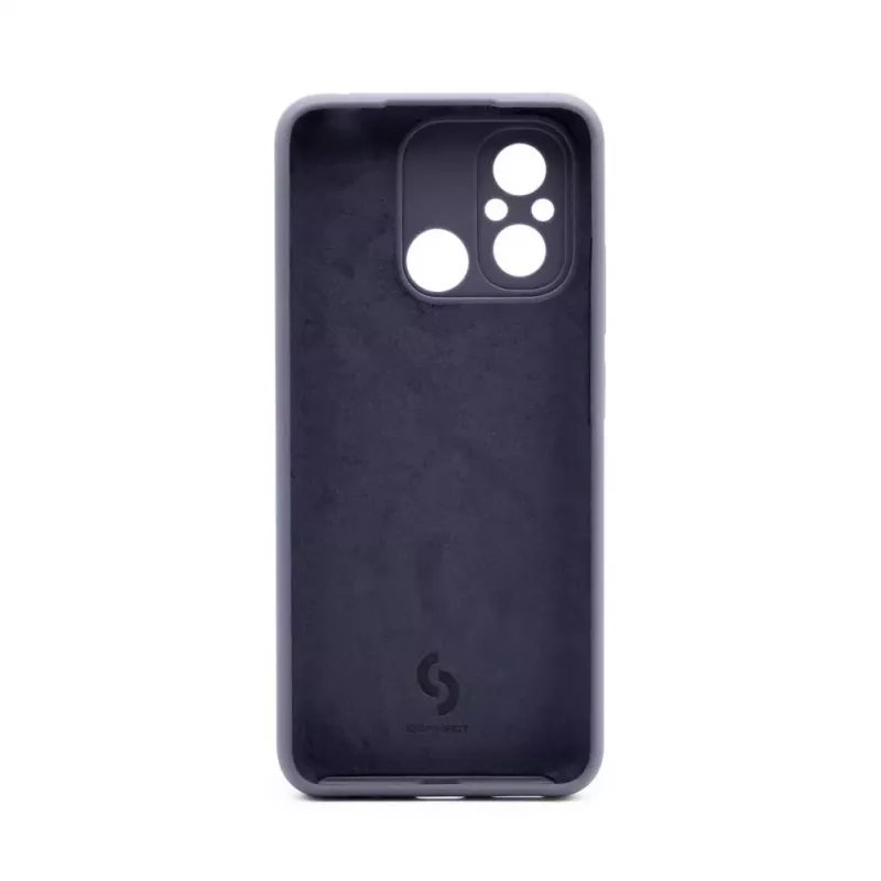 Connect Xiaomi Redmi 12C Funda de Silicona Soft Touch de Calidad Premium Midnight Blue