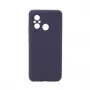 Connect Xiaomi Redmi 12C Funda de Silicona Soft Touch de Calidad Premium Midnight Blue