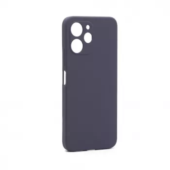Connect Xiaomi Redmi 12 / Redmi 12 5G Funda de Silicona Soft Touch de Calidad Premium Midnight Blue