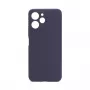 Connect Xiaomi Redmi 12 / Redmi 12 5G Funda de Silicona Soft Touch de Calidad Premium Midnight Blue