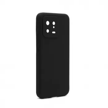 Connect Xiaomi Redmi 13 Funda de silicona Soft Touch de calidad premium negra