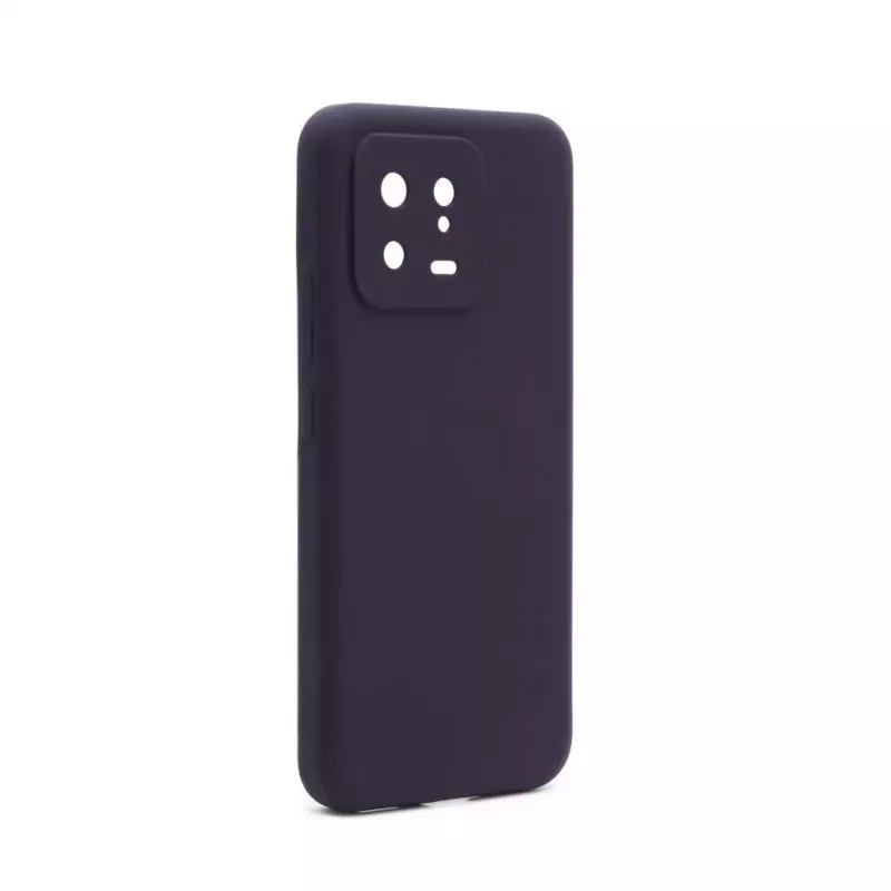 Connect Xiaomi Redmi 13 Funda de silicona Soft Touch de calidad premium morada
