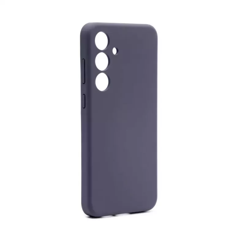 Connect Samsung Galaxy S24 Funda de silicona Soft Touch magnética de calidad premium azul medianoche