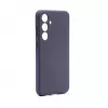 Connect Samsung Galaxy S24 Plus Funda de silicona Soft Touch magnética de calidad premium azul medianoche