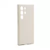 Connect Samsung Galaxy S24 Ultra Funda de silicona Soft Touch magnética de calidad premium gris